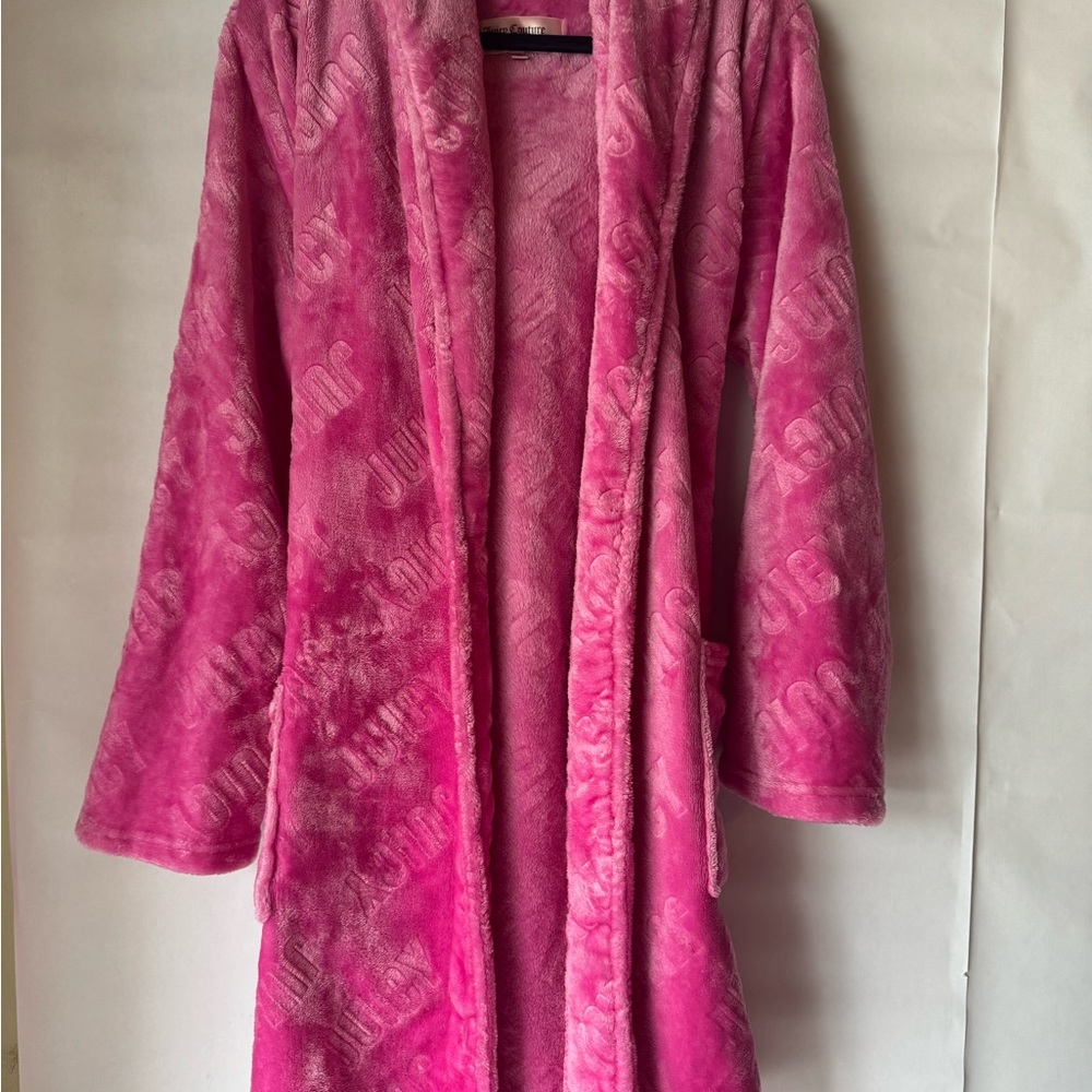 Juicy Couture Plush Pink robe